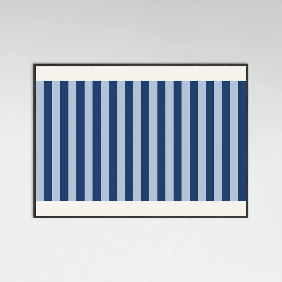 Poster Blue Stripes – poster e stampa artistica