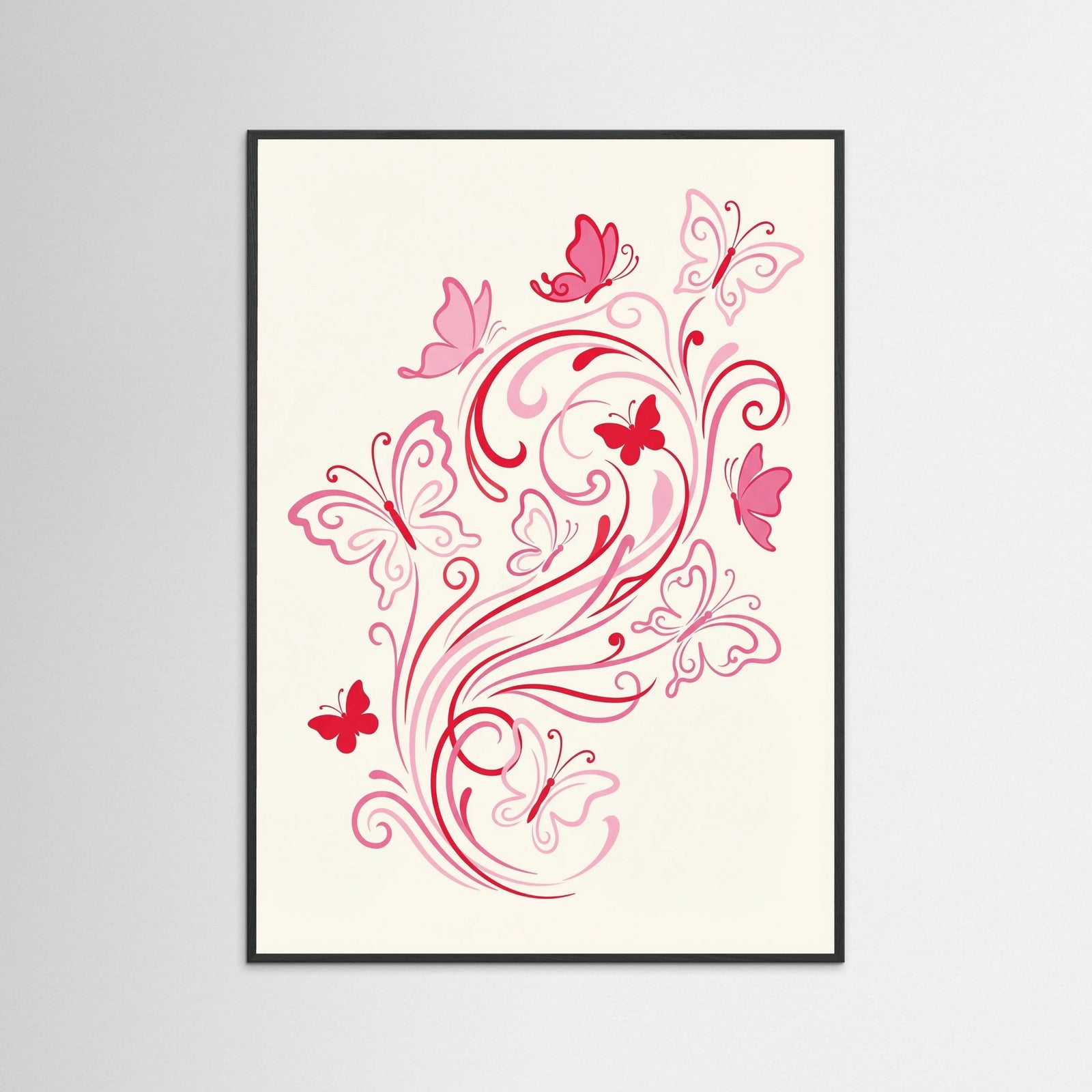 Black Wood Blush Bloom