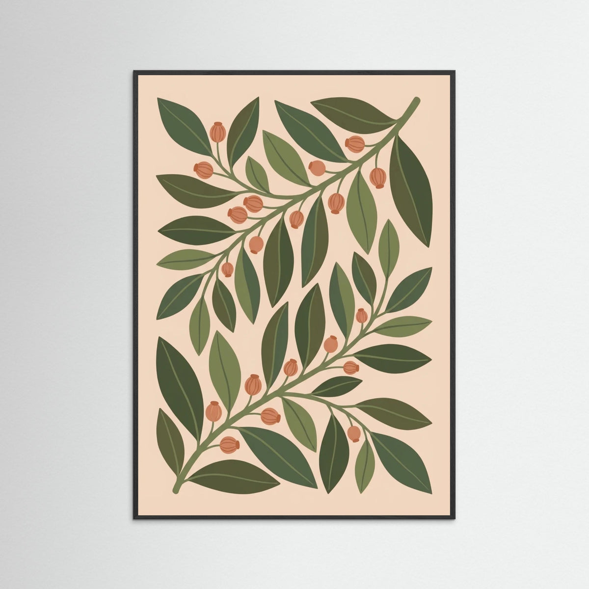 Black Wood Blush Panel