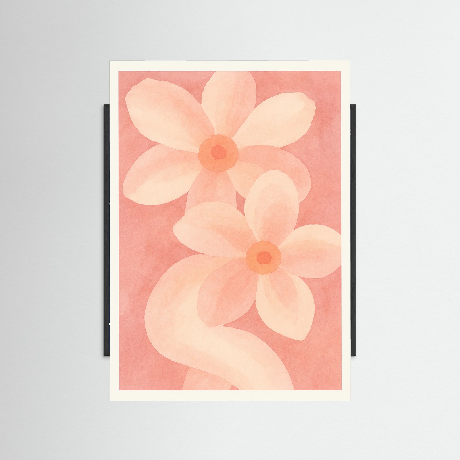 Black Wood Blush Petals