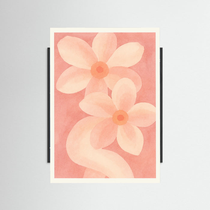 Black Wood Blush Petals