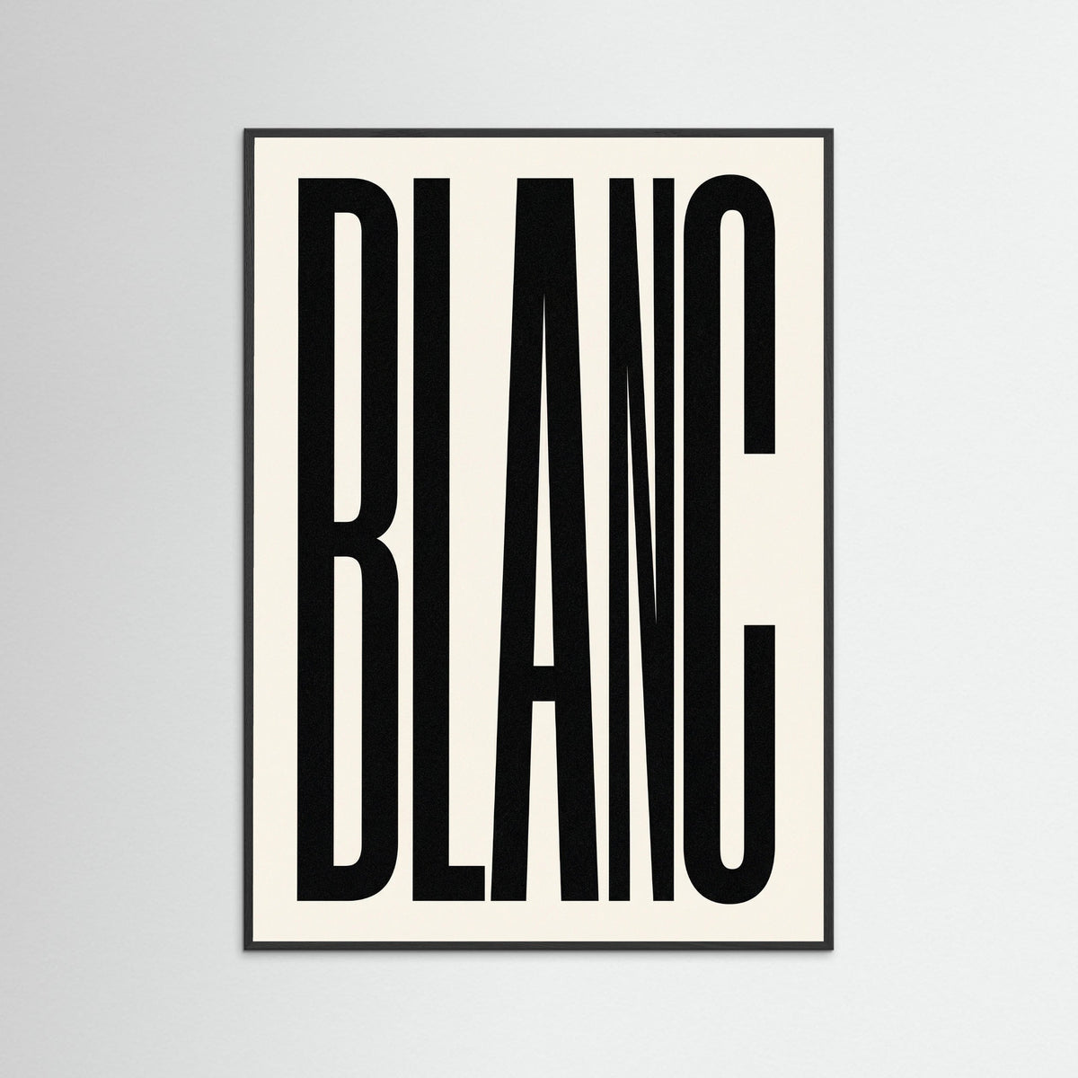 Black Wood Bold Noir Statement
