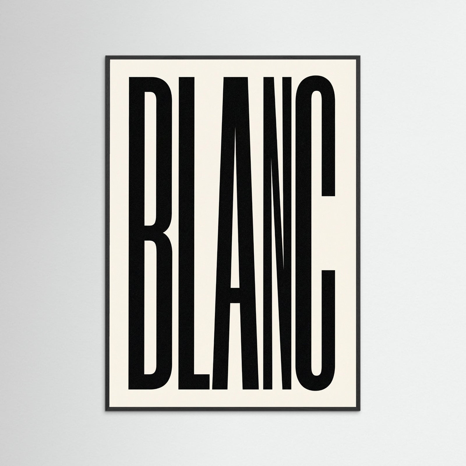Black Wood Bold Noir Statement