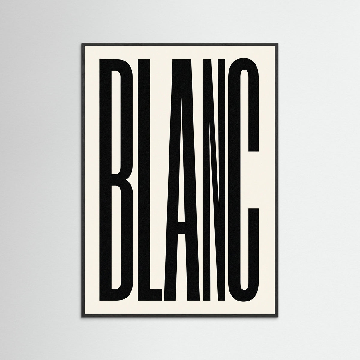 Black Wood Bold Noir Statement