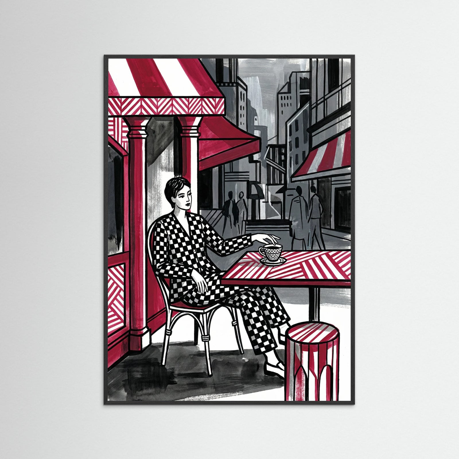 Black Wood Bold Repose