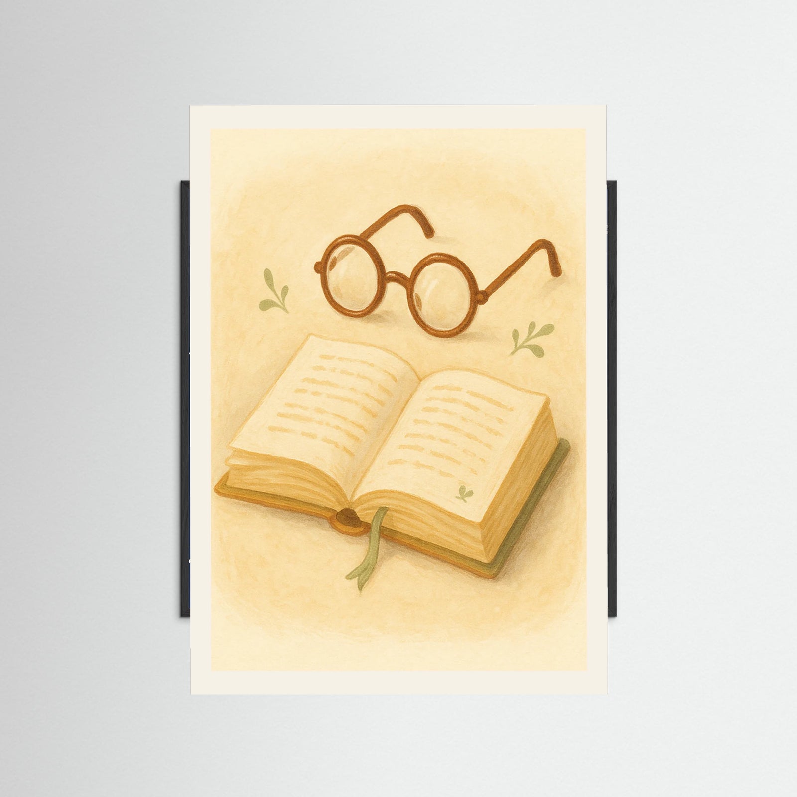 Black Wood Book Nook