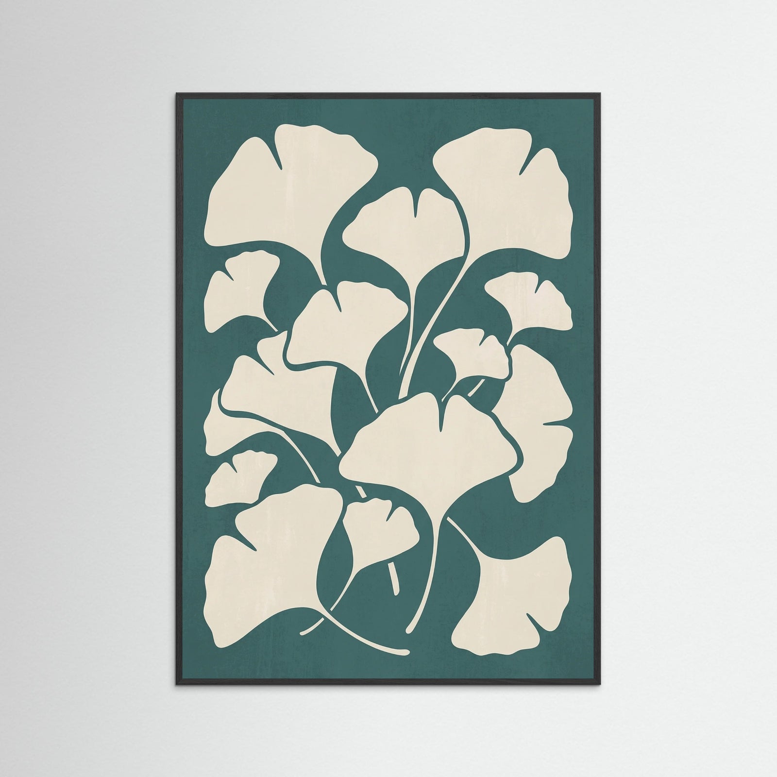 Black Wood Botanical Bloom