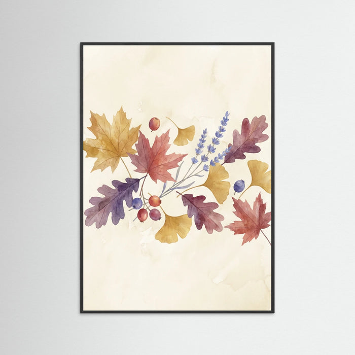 Black Wood Botanical Harmony