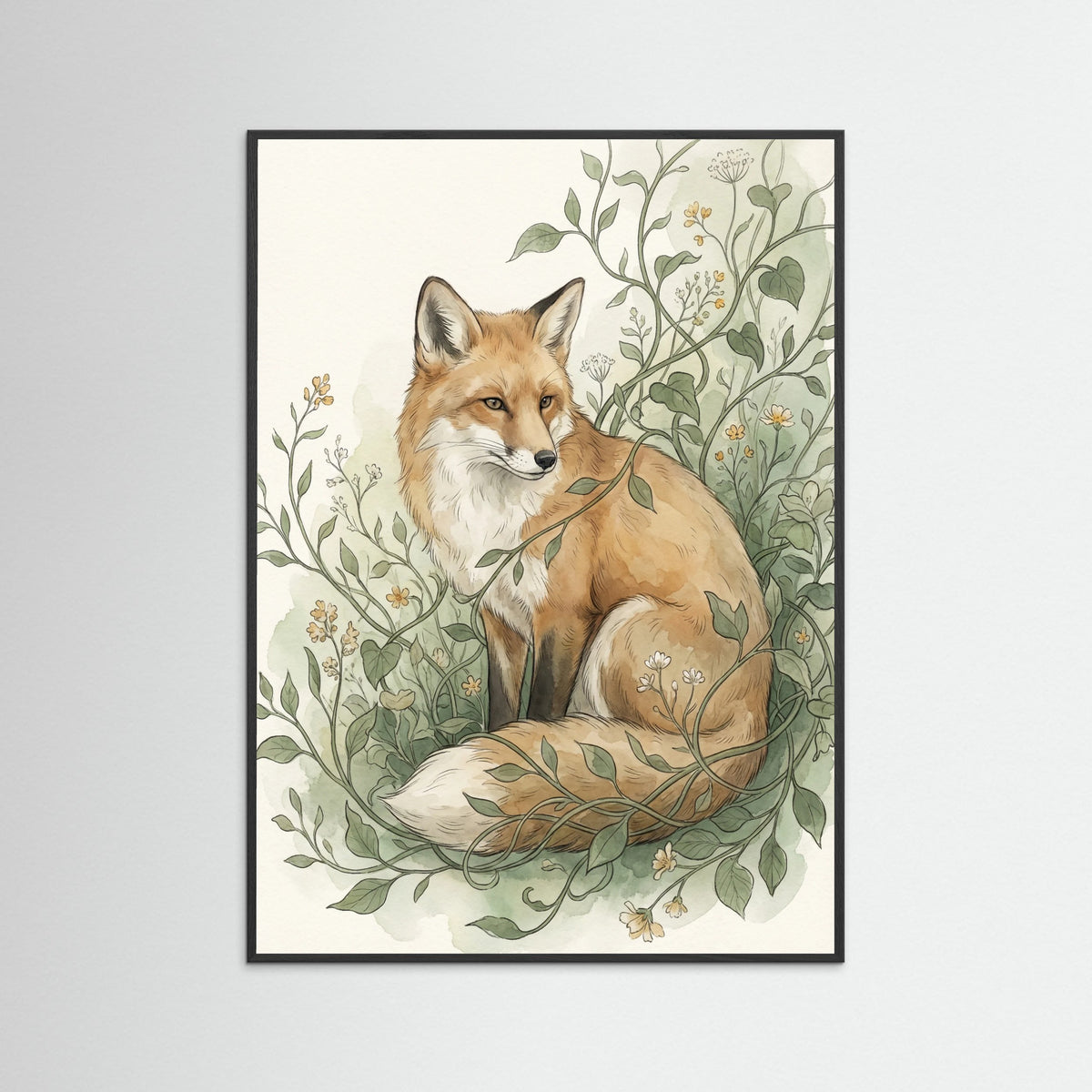 Black Wood Botanical Serenity