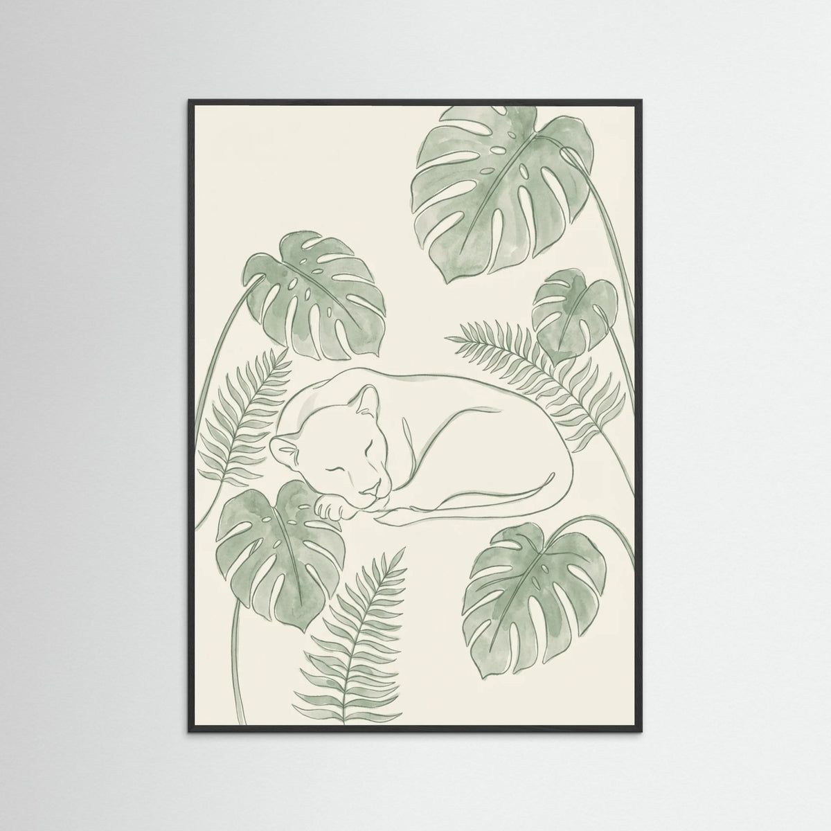 Black Wood Botanical Serenity