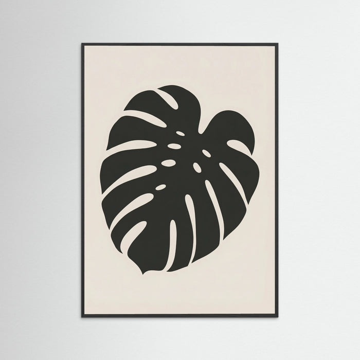 Black Wood Botanical Silhouette