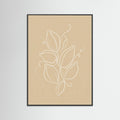 Black Wood Botanical Simplicity