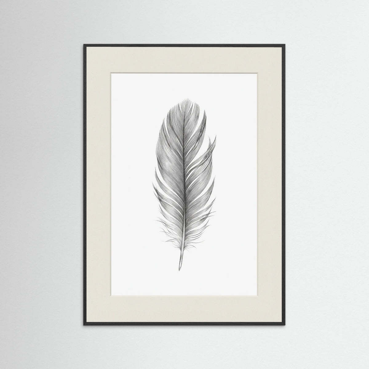 Black Wood Botanical Whispers