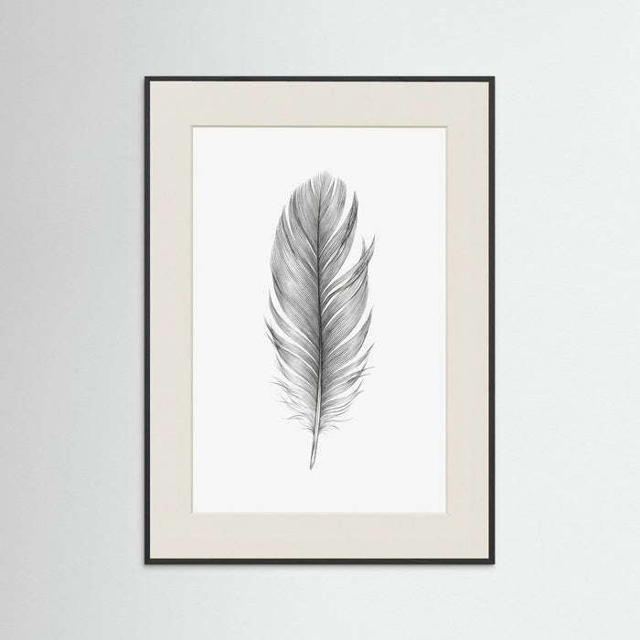 Black Wood Botanical Whispers