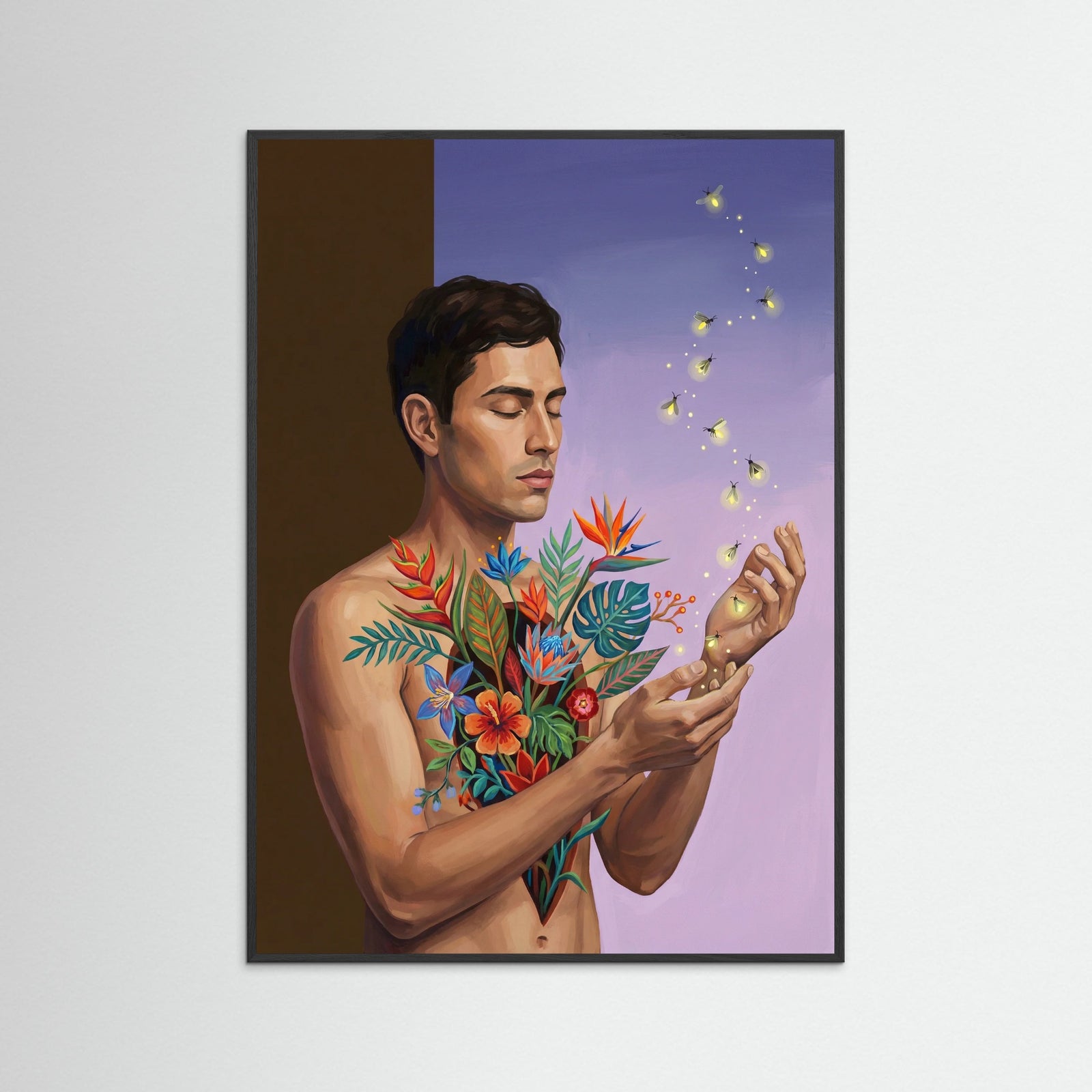 Black Wood Butterfly Tears