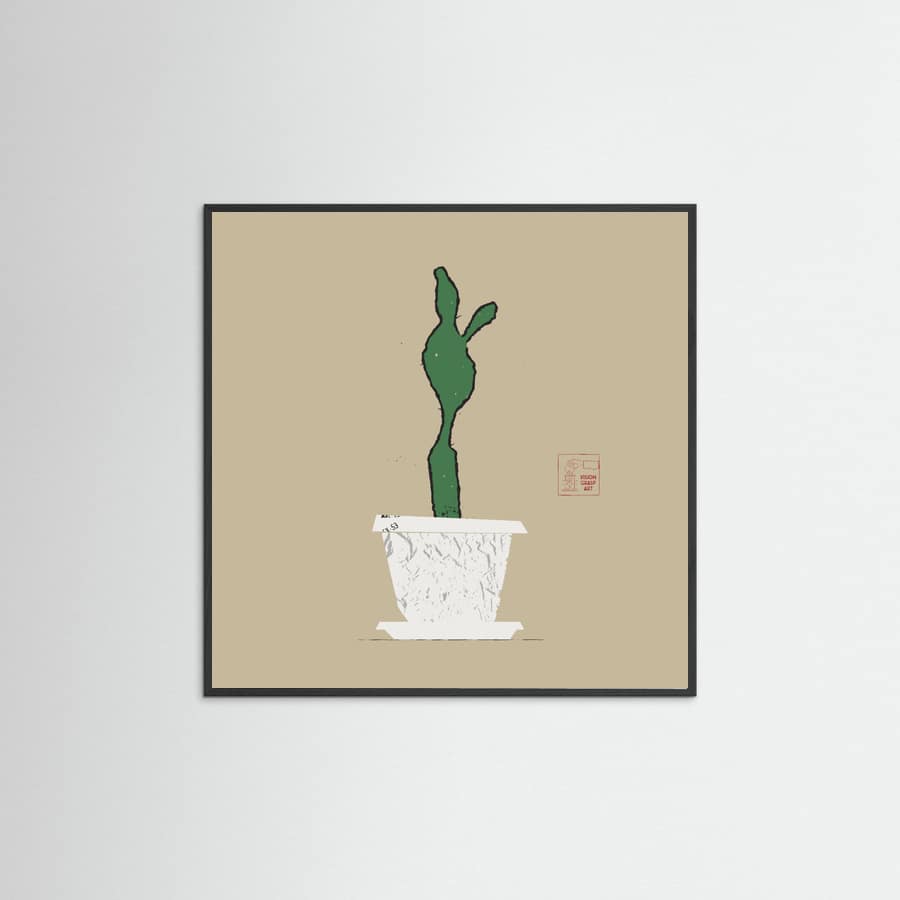 Cactus -juliste – juliste ja taidepainatus