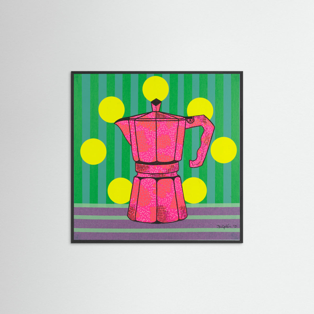 Black Wood Cafe Ole Poster