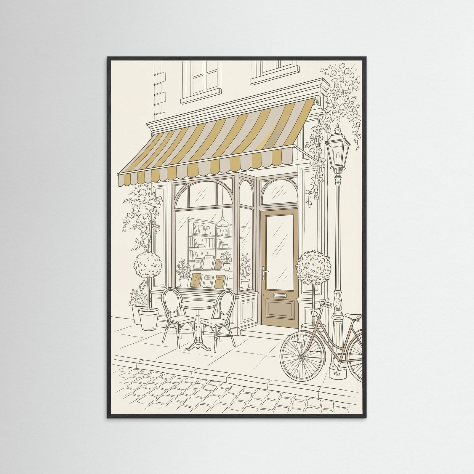 Black Wood Cafe Serenity Sketch