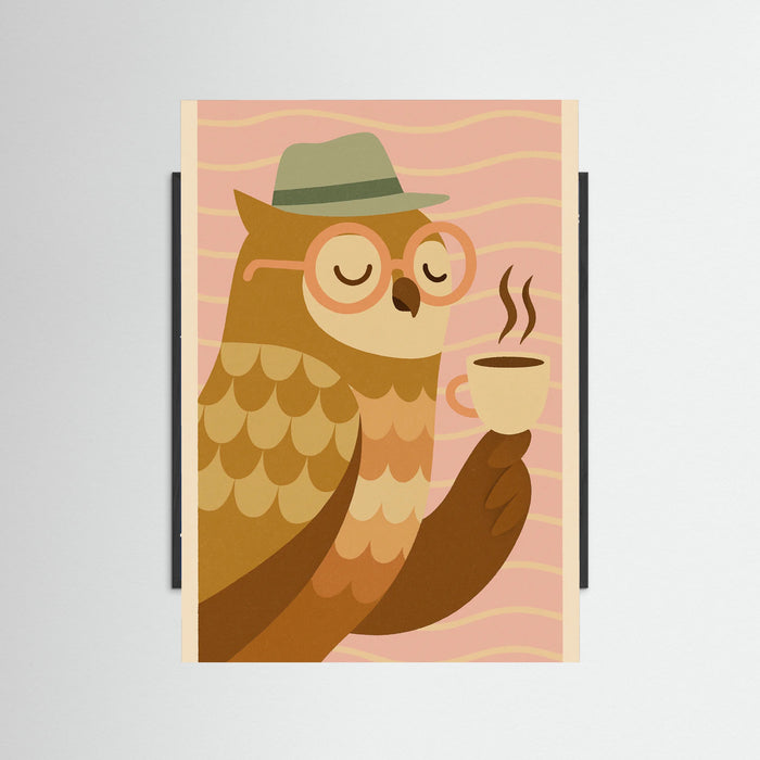 Black Wood Canine Artist Chic