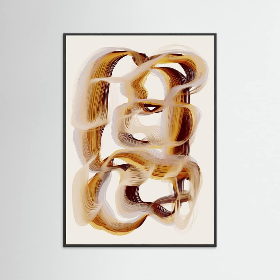 Caramel Poster – poster and art print