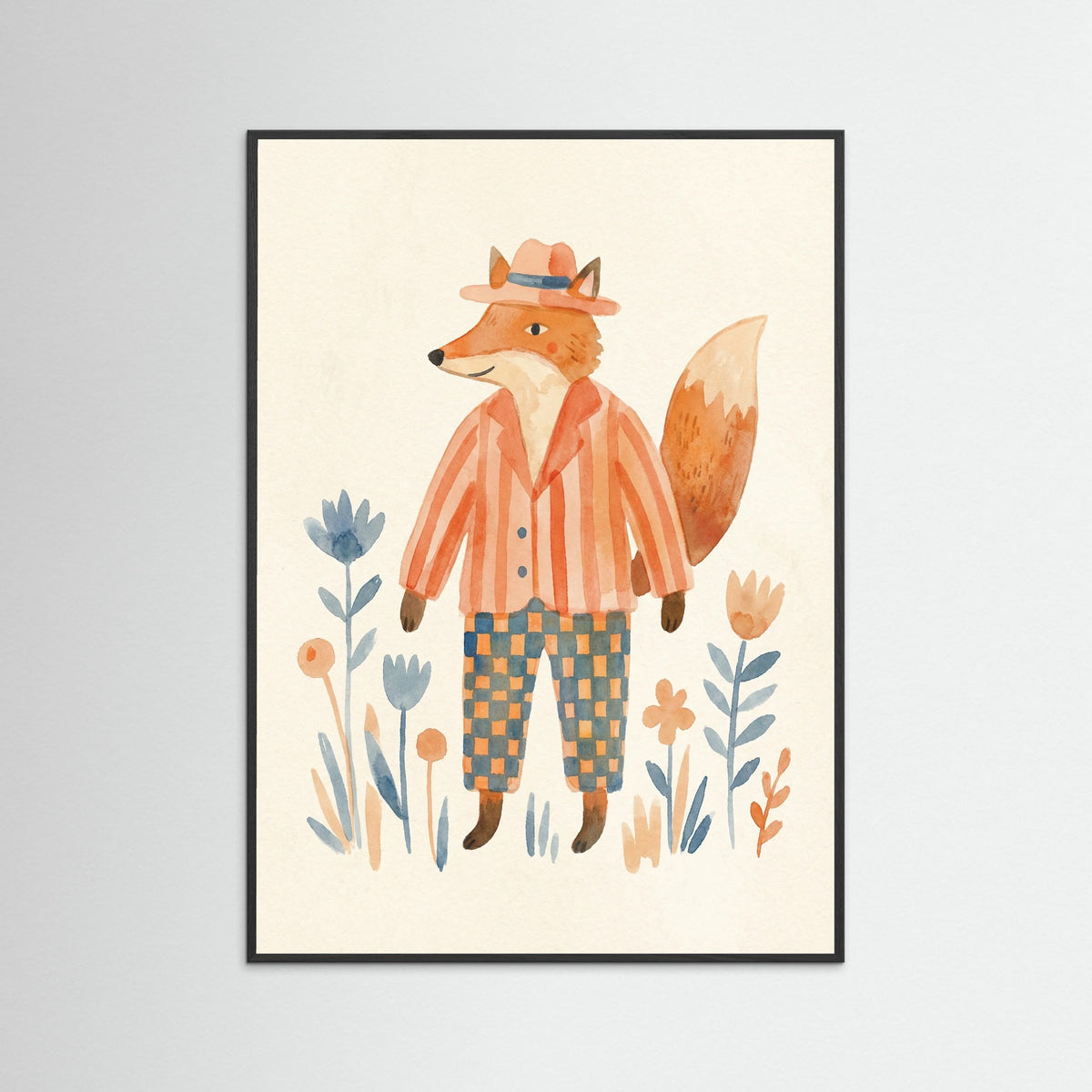 Black Wood Checkered Figure
