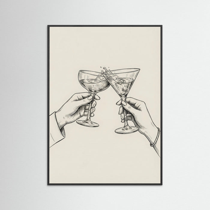 Black Wood Cheers Together