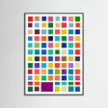 Black Wood Chromatic Grid