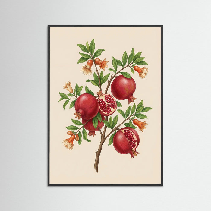 Black Wood Citrus Bloom Study