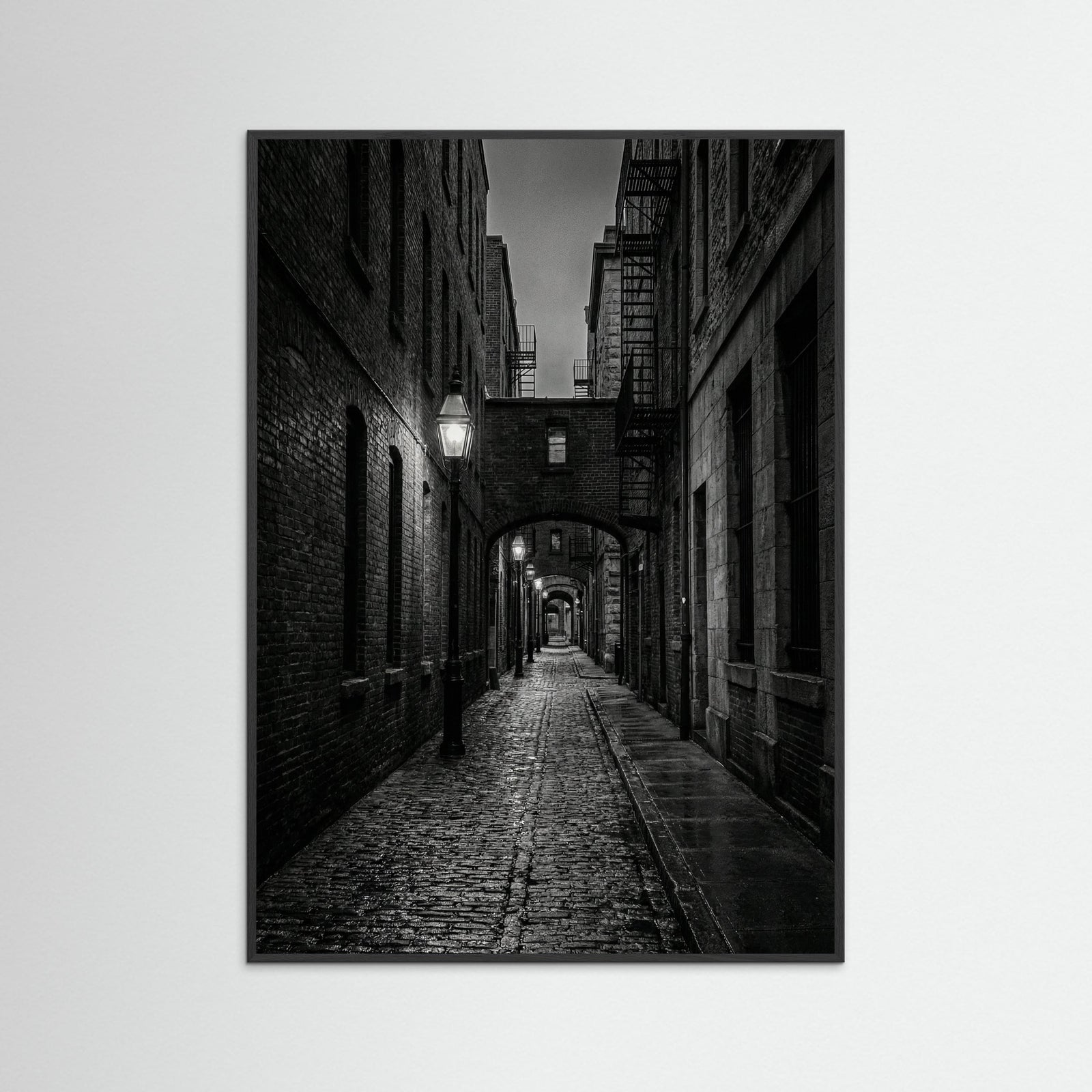 Black Wood Citys Quiet Rest