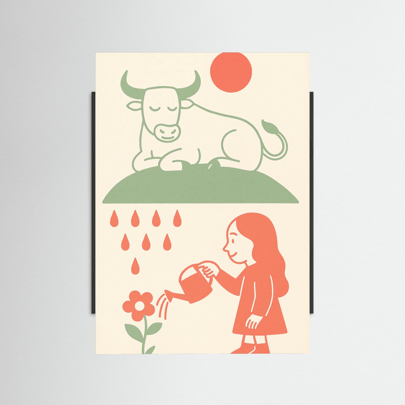 Black Wood Cloud Hug