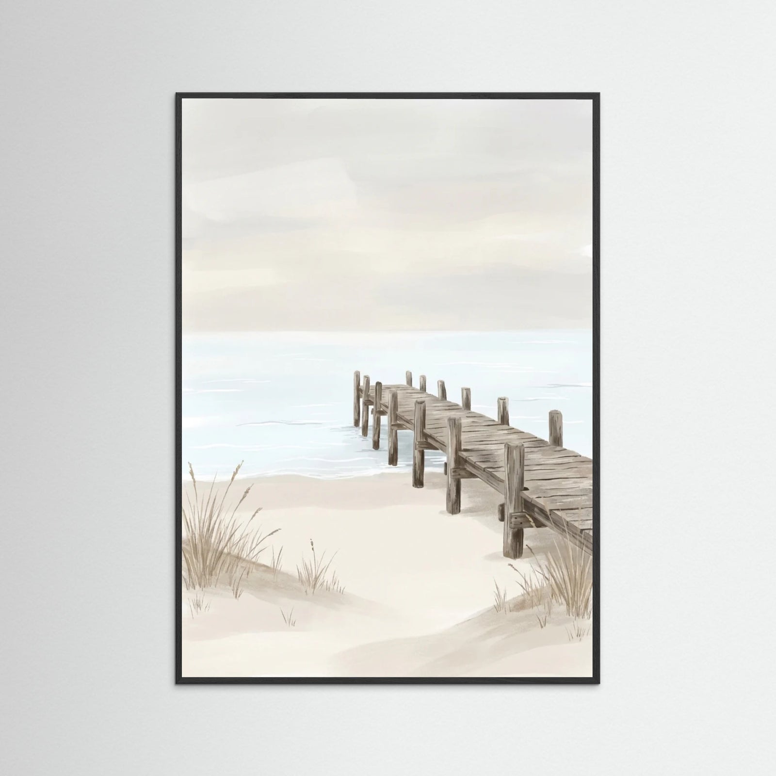 Black Wood Coastal Beacon