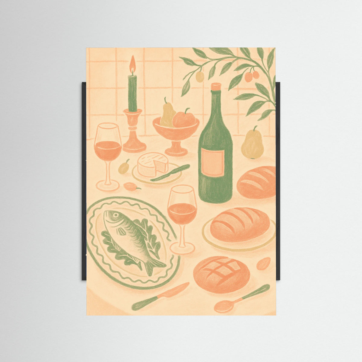 Black Wood Coastal Cuisine Elegance