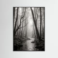 Black Wood Coastal Serenity