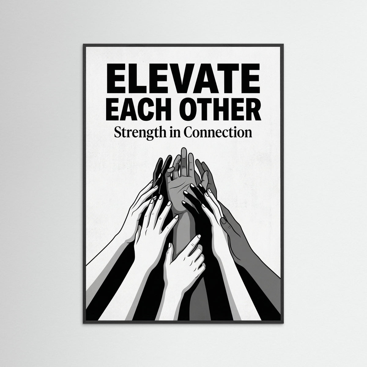 Black Wood Confident Crew