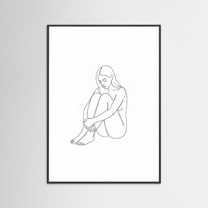 Black Wood Contemplative Guardian