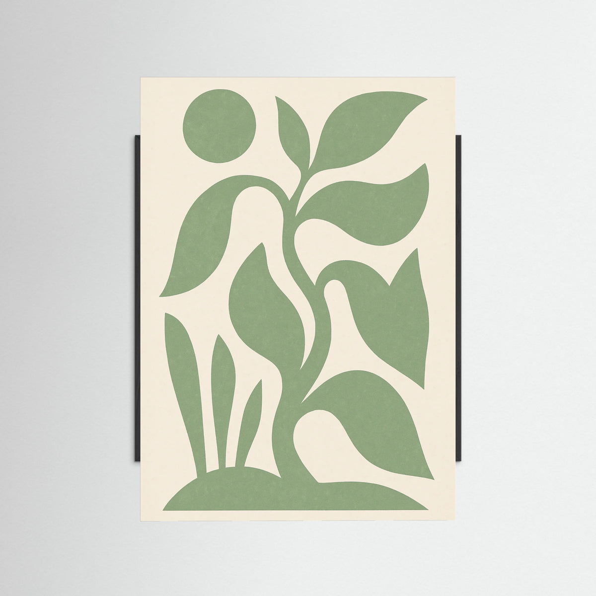 Black Wood Contour Dance