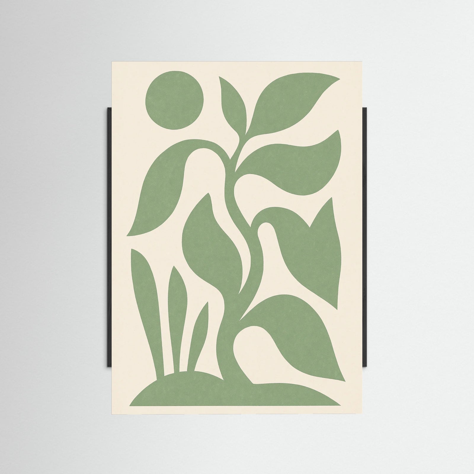 Black Wood Contour Dance