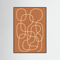 Black Wood Contour Puzzle