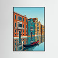 Black Wood Copenhagen Canal Houses