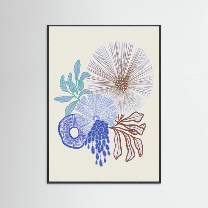 Coral floral Poster – poster and art print