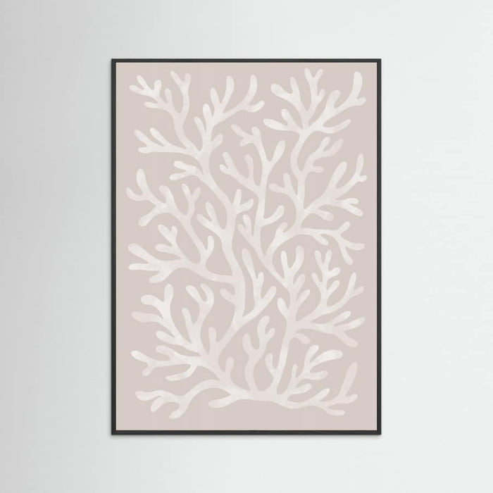 Coral pattern II Poster – poster and art print