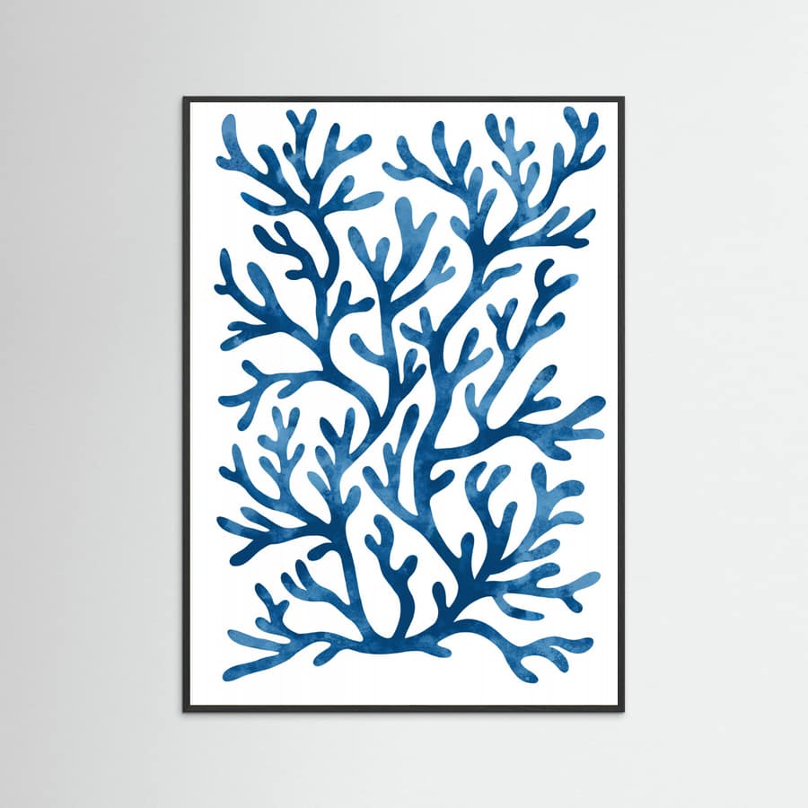 Coral pattern Poster – poster and art print