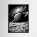 Black Wood Cosmic Vista