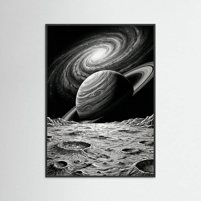 Black Wood Cosmic Vista
