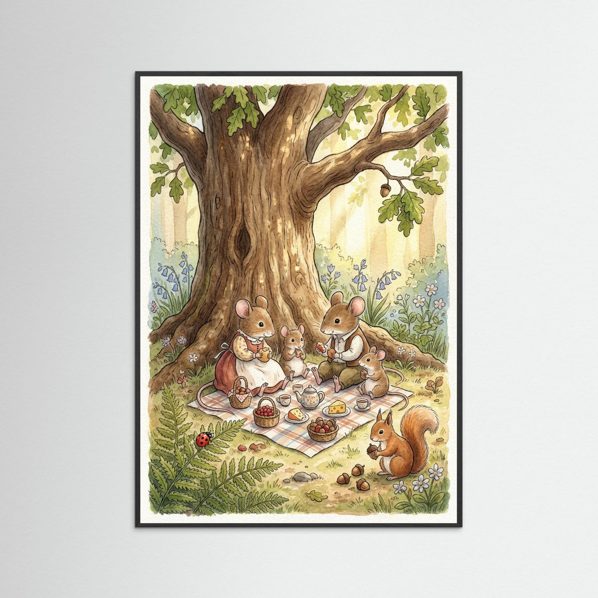 Black Wood Cozy Forest Gathering