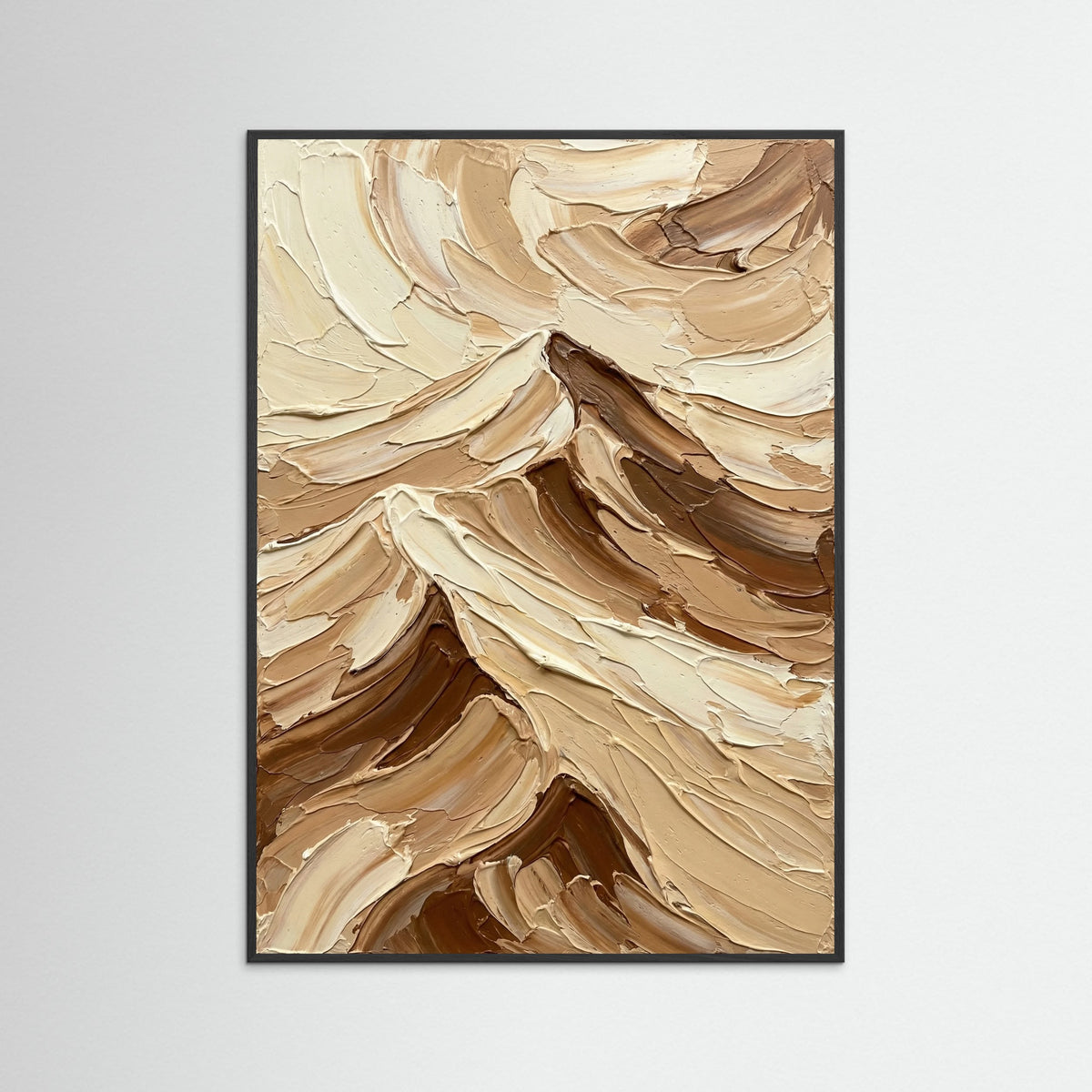 Black Wood Crashing Ivory