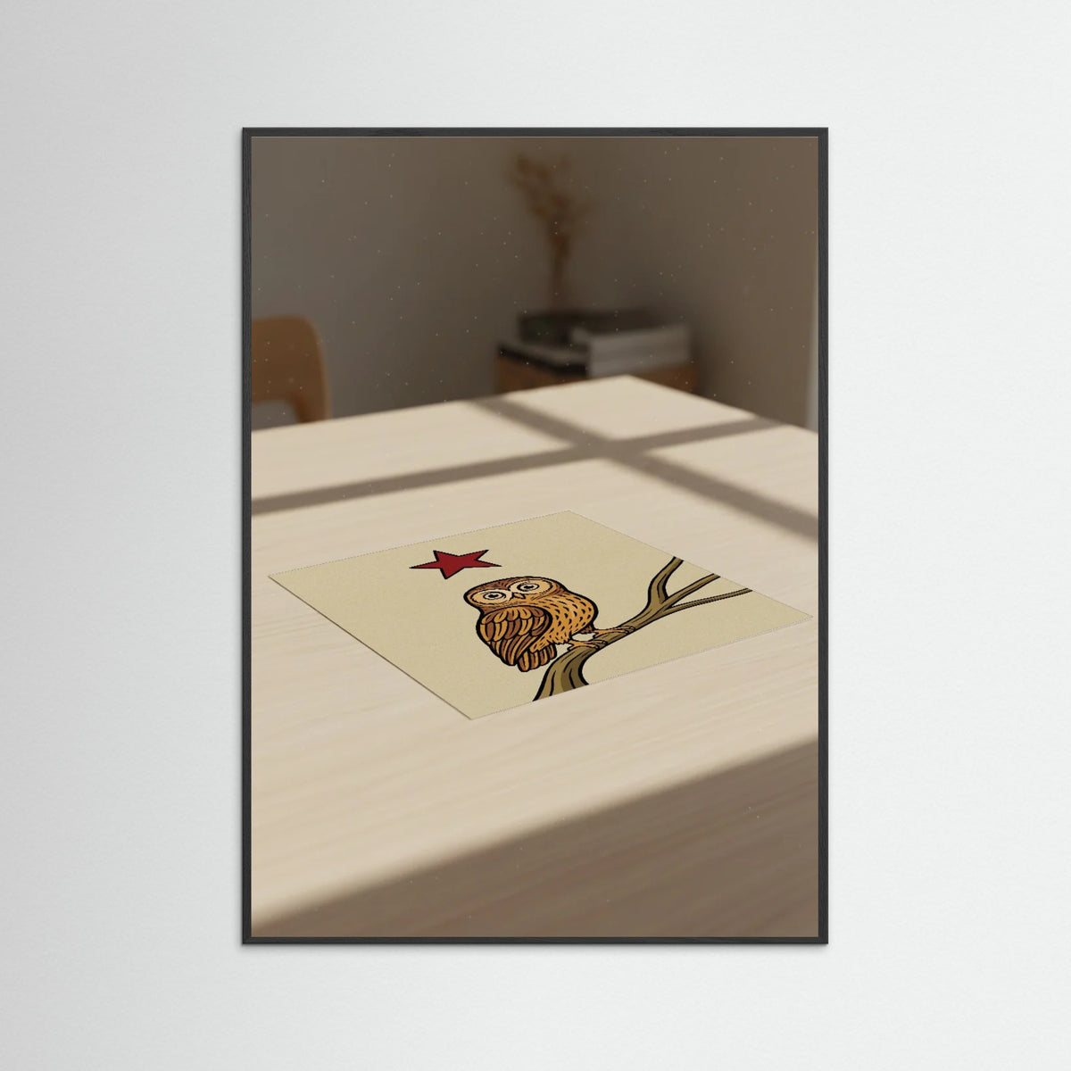 Black Wood Crescent Tiger