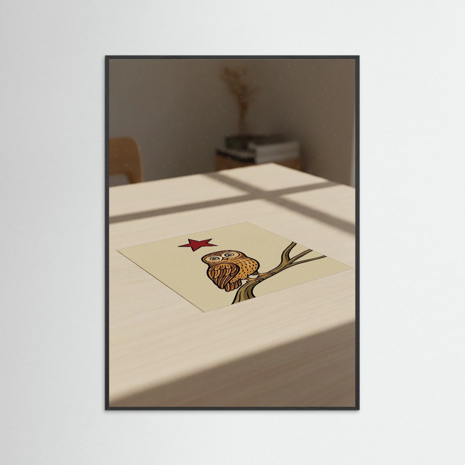 Black Wood Crescent Tiger