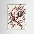 Black Wood Crimson Bloom