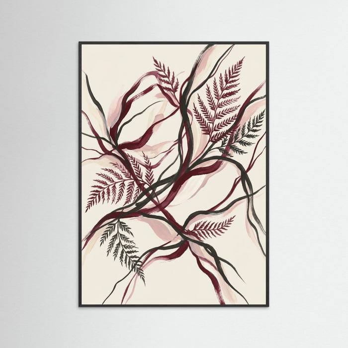 Black Wood Crimson Bloom